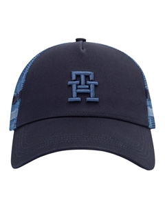 Хлопковая бейсболка с вышитым логотипом, Navy Multicolor DW6 Tommy hilfiger