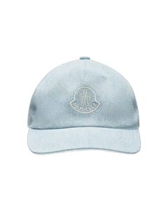 Бейсболка женская синяя, Blue Moncler