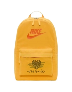 Тканевый рюкзак унисекс оранжевый Hermes, Heart Nike