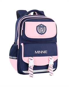 Микки Серия Полиэстер Рюкзак для младших школьников Обычный Детский Синий Розовый/Синий Зеленый/Серый Зеленый, Navy Pink Disney