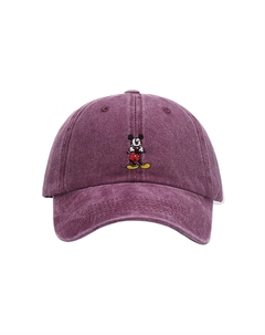 Бейсболка хлопковая унисекс, Burgundy Disney