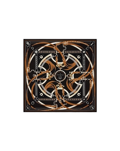 HERMES Шелковый шарф Women's Black, Black Hermès