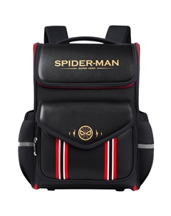 Марвел серия полиэстер водоотталкивающий вместительный многоуровневый рюкзак стандартный детский, Black Disney