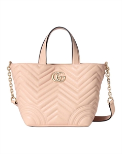 Мини-сумка-тоут из овчины Gucci