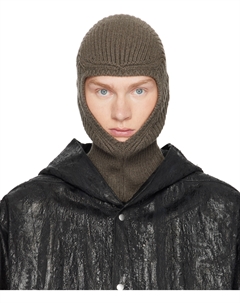 Балаклава с изображением серого черепа Портервилля Rick owens