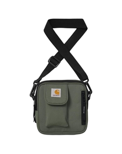 Основная переработанная полиэстеровая наплечная сумка малая мужская кактусовый зеленый, Cactus Green Carhartt wip