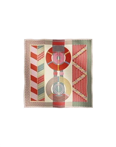 HERMES Женская шаль, Red Hermès