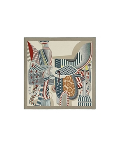 HERMES Шёлковый платок, Multicolor Hermès