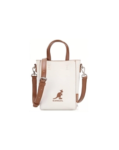 Холщовая сумка шоппер клатч наплечная мини унисекс айвори, Ivory Kangol