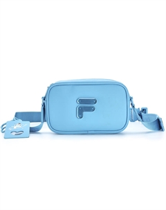 Миниатюрная плечевая сумка из ПВХ унисекс синяя, Tranquil Blue Fila fusion