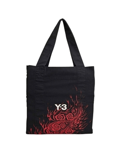 Сумка-шопер с графическим принтом, Black Y-3