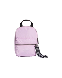 Мини рюкзак из полиэстера для женщин розово-фиолетовый Adidas originals