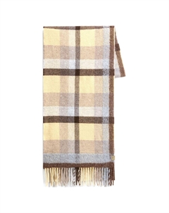 Шарф в клетку, Light Beige/Multicolor Woolrich