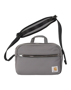Нейлоновая наплечная сумка унисекс серая, Gray Carhartt wip