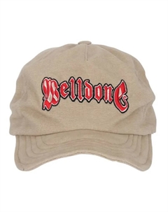 Бейсболка унисекс цвета хаки, Khaki We11done