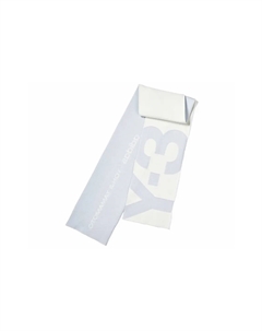 Вязаный шарф унисекс светло-голубой, Light Blue Y-3