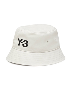Ковшовая шляпа из полиэстера унисекс белая, White Y-3