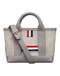 Кожаная сумка-шоппер Thom browne