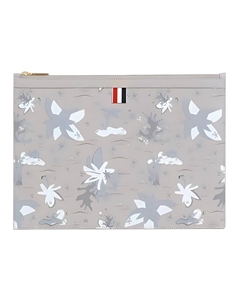 Мужской клатч из телячьей кожи разноцветный Thom browne