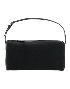 Черная женская сумка из телячьей кожи 90-х The row