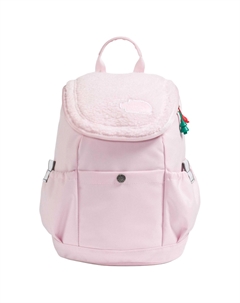 Детский мини рюкзак из переработанного полиэстера розовый, Pink The north face