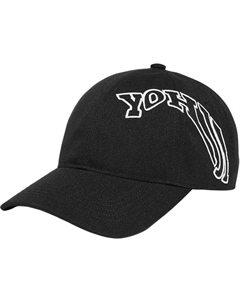 Переработанная полиэстеровая бейсболка унисекс черная, Black Y-3