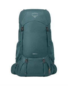 Пятидесятилитровый туристический рюкзак из полиэстера зеленый женский, Green Osprey