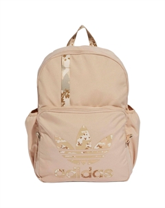 Полиэстеровый рюкзак унисекс стандартный переливающийся бежевый и разноцветный, Iridescent Beige & Multicolor Adidas originals
