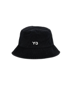 Кепка-ведро с вышитым логотипом Y 3, Black Y-3
