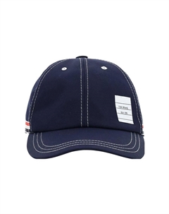 Бейсболка с изогнутым козырьком, Blue Thom browne