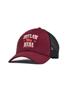 Бейсболка унисекс тёмно-малиновая, Dark Crimson Under armour