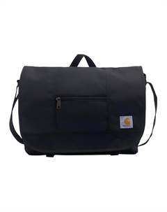 Полиэстеровый мессенджер портативная сумка через плечо унисекс черный, Black Carhartt wip