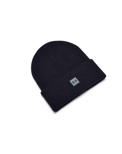 Акриловая шапка мужская черная, Black Under armour