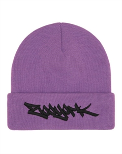 Зимняя шапка с вышитым логотипом Zoo York, Light Purple Supreme