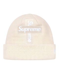 Новая Эра Вязаная шапка с логотипом, Ivory Supreme