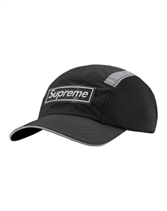 Бейсболка из полиэстера унисекс бело-черно-красно-синяя, Black Supreme