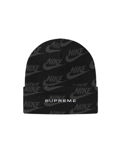 Вязаная шапка Nike Jacquard, Black Supreme