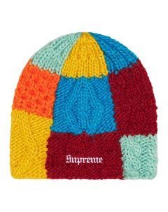Блокированная вязаная шапка, Multicolor Supreme