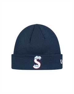 Новая Эра S Логотип Шапка, Navy Blue Supreme