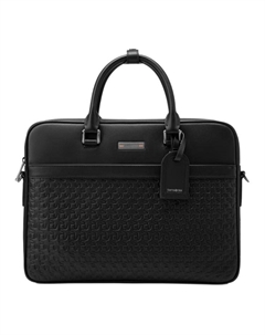 Кожаный портфель среднего размера Samsonite