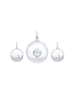 Унисекс-подвеска белая, White Swarovski