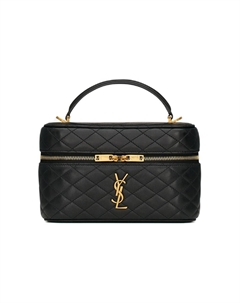 Габриэль Клатч на одно плечо из овчины миниатюрный женский черный Saint laurent