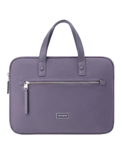 Samsonite Тканевый портфель средний женский фиолетовый