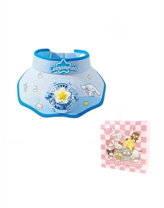 Юги Дог Полиэстер Солнцезащитная шляпа для детей, Cinnamoroll Fan Hat Sanrio