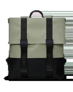 Большой унисекс рюкзак из полиэстера, Mist Gray Rains