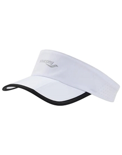 Унисекс белая шляпа от солнца, White Saucony