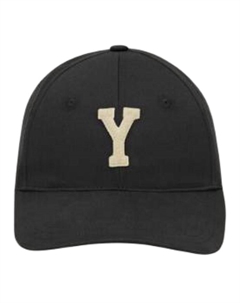 Хлопковая кепка 6 панелей, Black Saint laurent