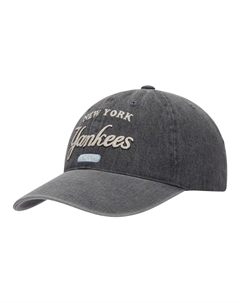 Бейсболка Нью-Йорк Янкиз хлопок полиэстер унисекс серая, Gray Mlb