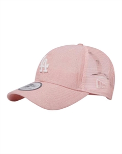 Хлопковая бейсболка унисекс розовая, Pink New era