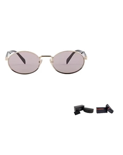 Солнцезащитные очки овальной формы Eyewear Oval Frame, Light Purple Prada